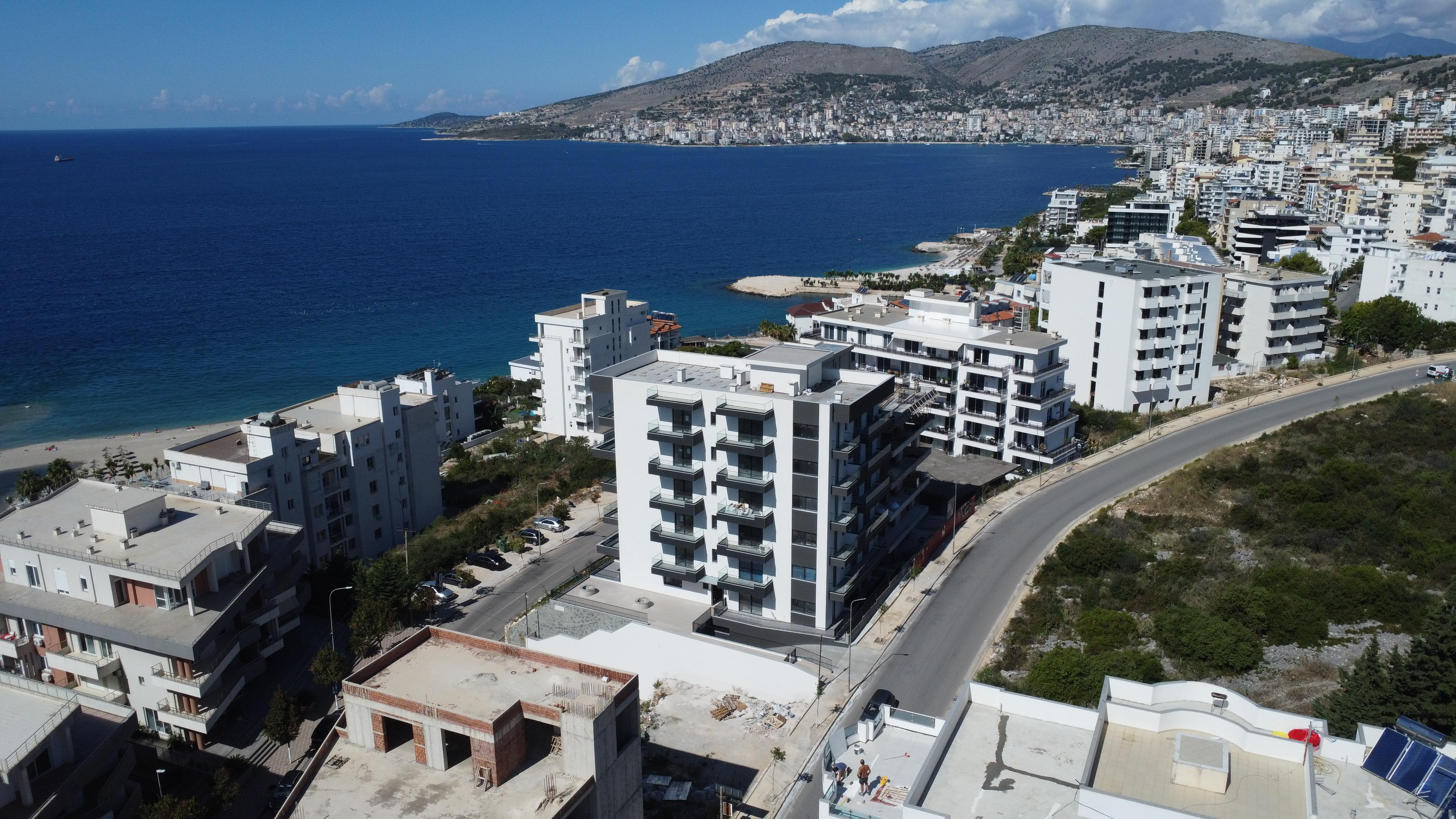 1+1 Seaview Apartment for Sale in Saranda – Butrinti Road Area