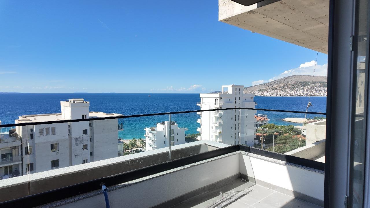 Sea View 2-Bedroom Apartment for Sale in Saranda – 109m², New Building, 100m from Beach