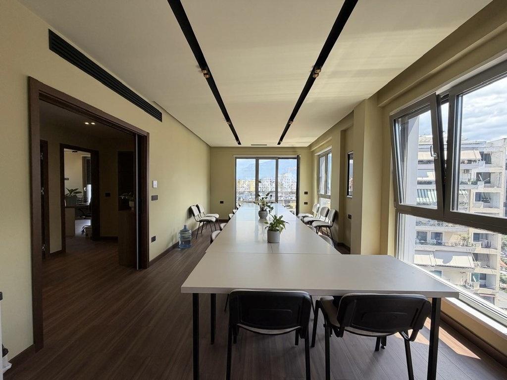 Furnished Office Space for Rent near Tirana Center – 121 m² on Kont Urani Street