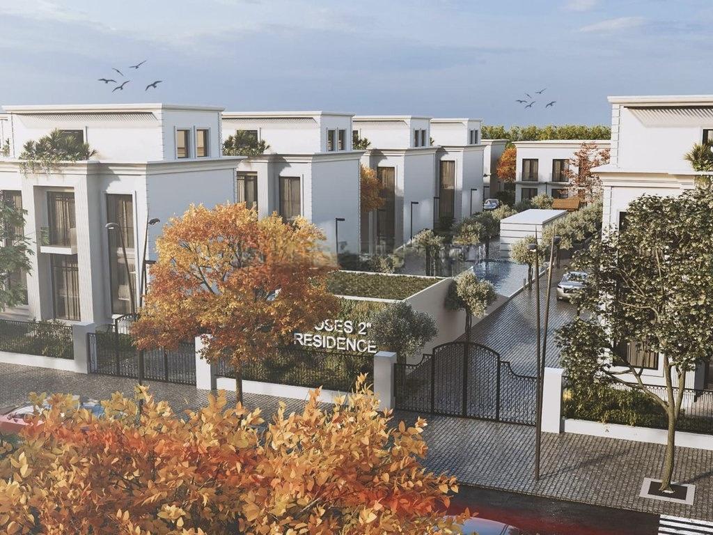 Luxury Individual 3-Story Villa for Sale at Roses Residence 2, Farkë – Private Garden & Premium Living