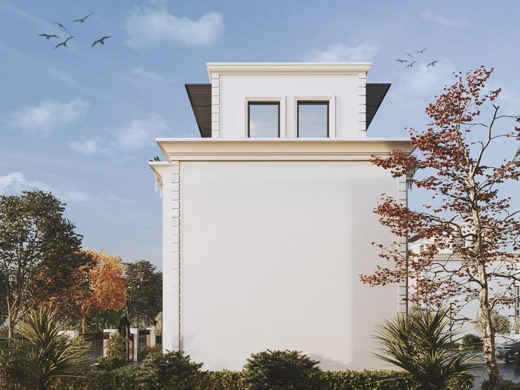 Luxury Individual 3-Story Villa for Sale at Roses Residence 2, Farkë – Private Garden & Premium Living