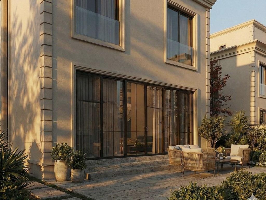 Luxury Individual 3-Story Villa for Sale at Roses Residence 2, Farkë – Private Garden & Premium Living