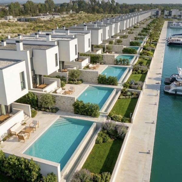 Villa for Sale at Turquoise Marina – Gjiri i Lalzit | 121 m² Private Villa with Garden in Luxury Complex