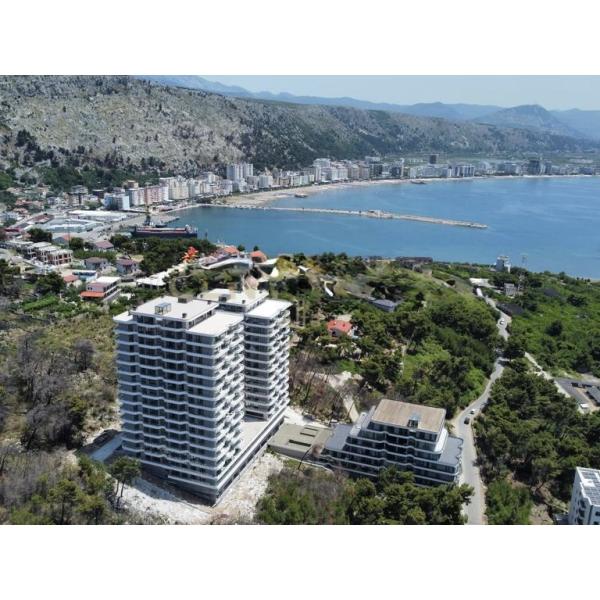 3+1+2 Apartment for Sale in Shëngjin – 160 m² with Panoramic Sea View & Large Veranda | Onda Residence