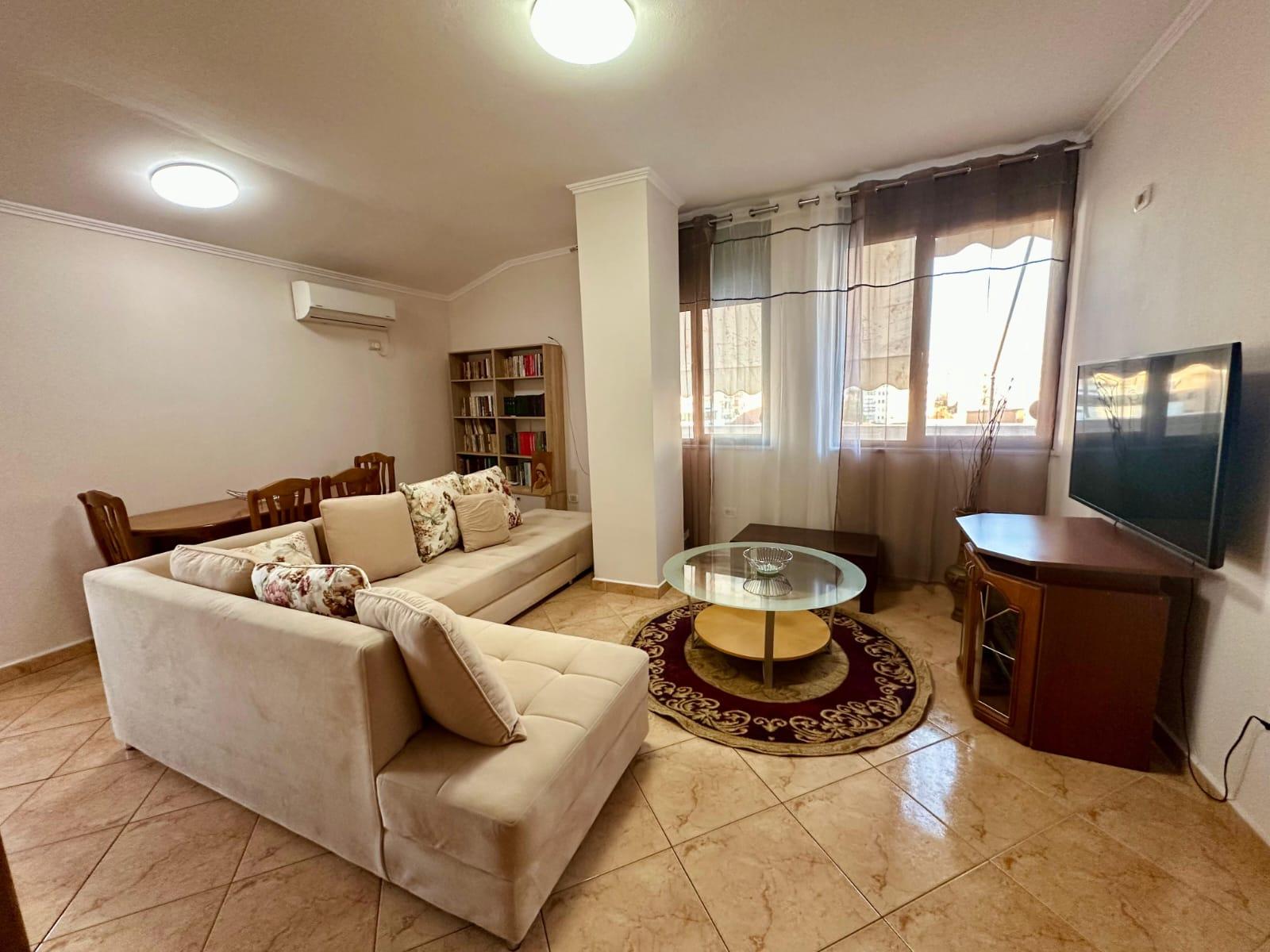 2-Bedroom Apartment for Rent near Partizani High School, Tirana