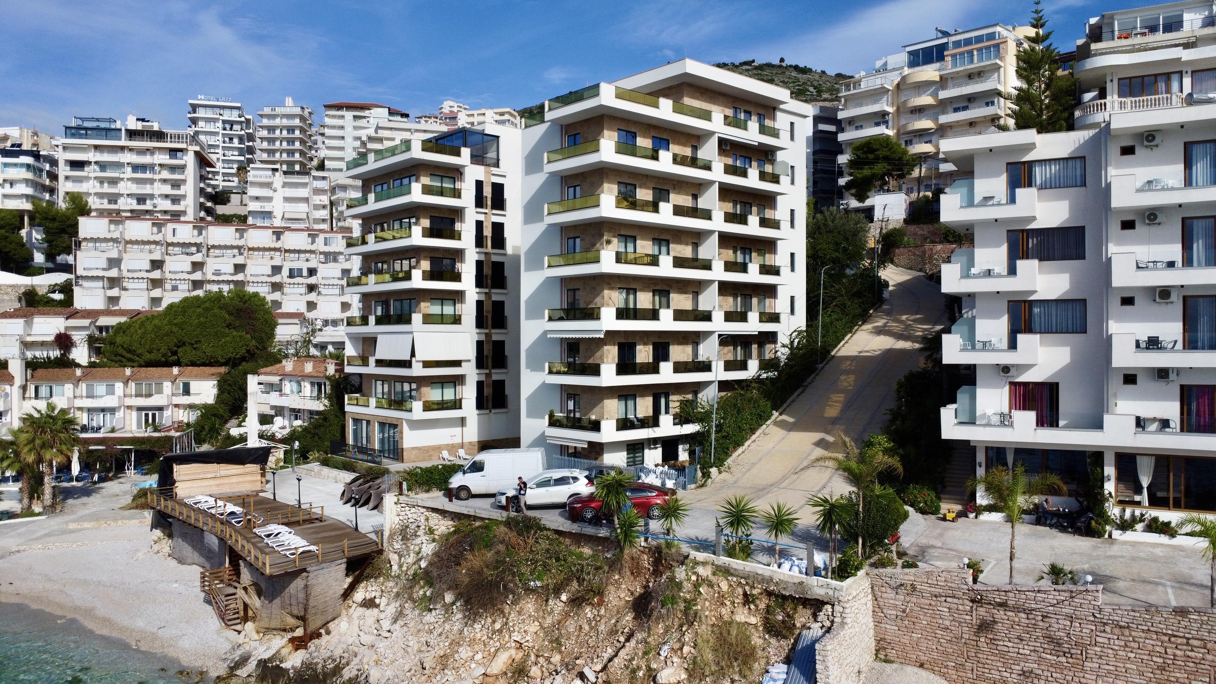 New 2+1 Seaview Apartment for Sale at Gold Residence, Saranda – 91.5m², 2 Bathrooms