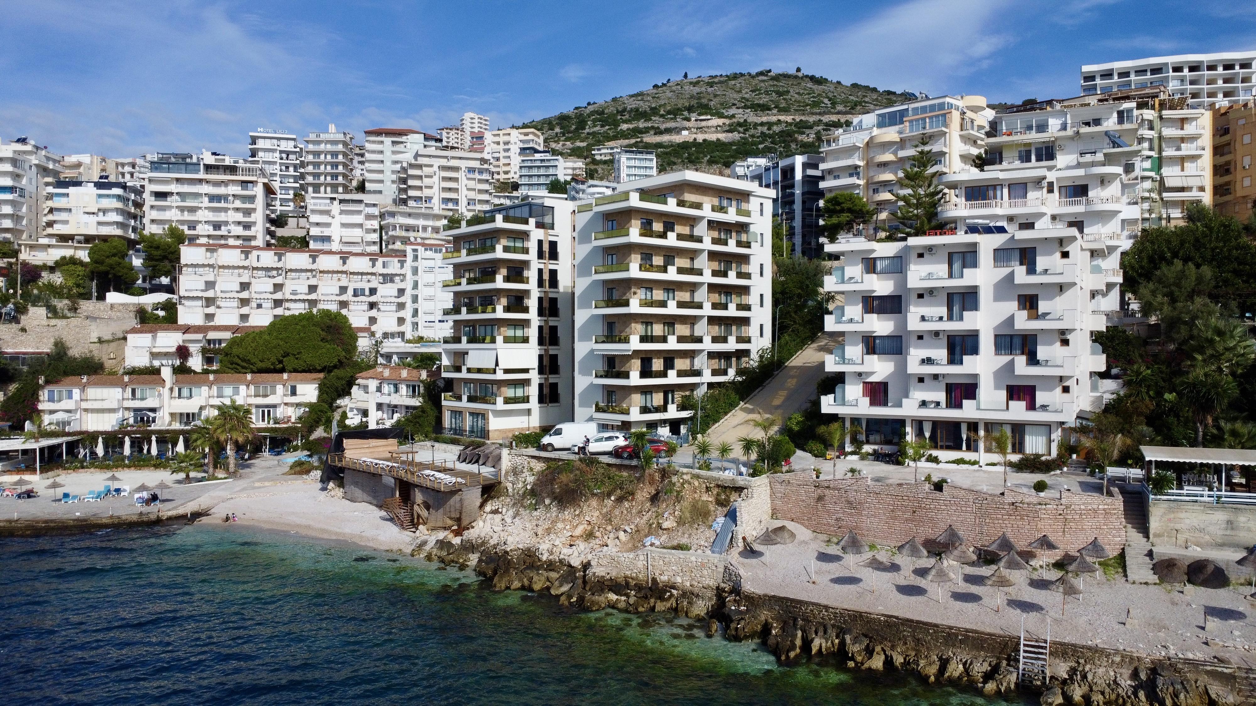 New 2+1 Seaview Apartment for Sale at Gold Residence, Saranda – 91.5m², 2 Bathrooms