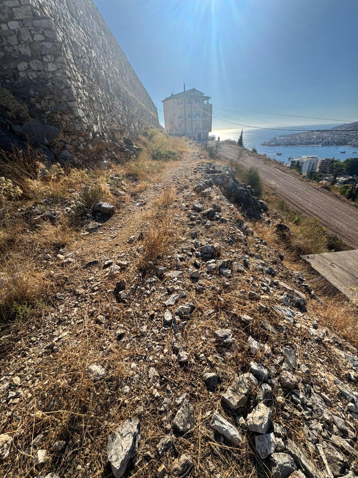 Land with Sea View for Sale in Saranda – 323 m² with Ownership Certificate