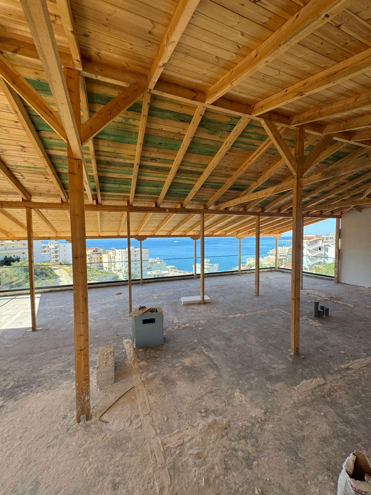 Seaview Penthouse for Sale in Saranda - Panorama Street, Steps from the Sea