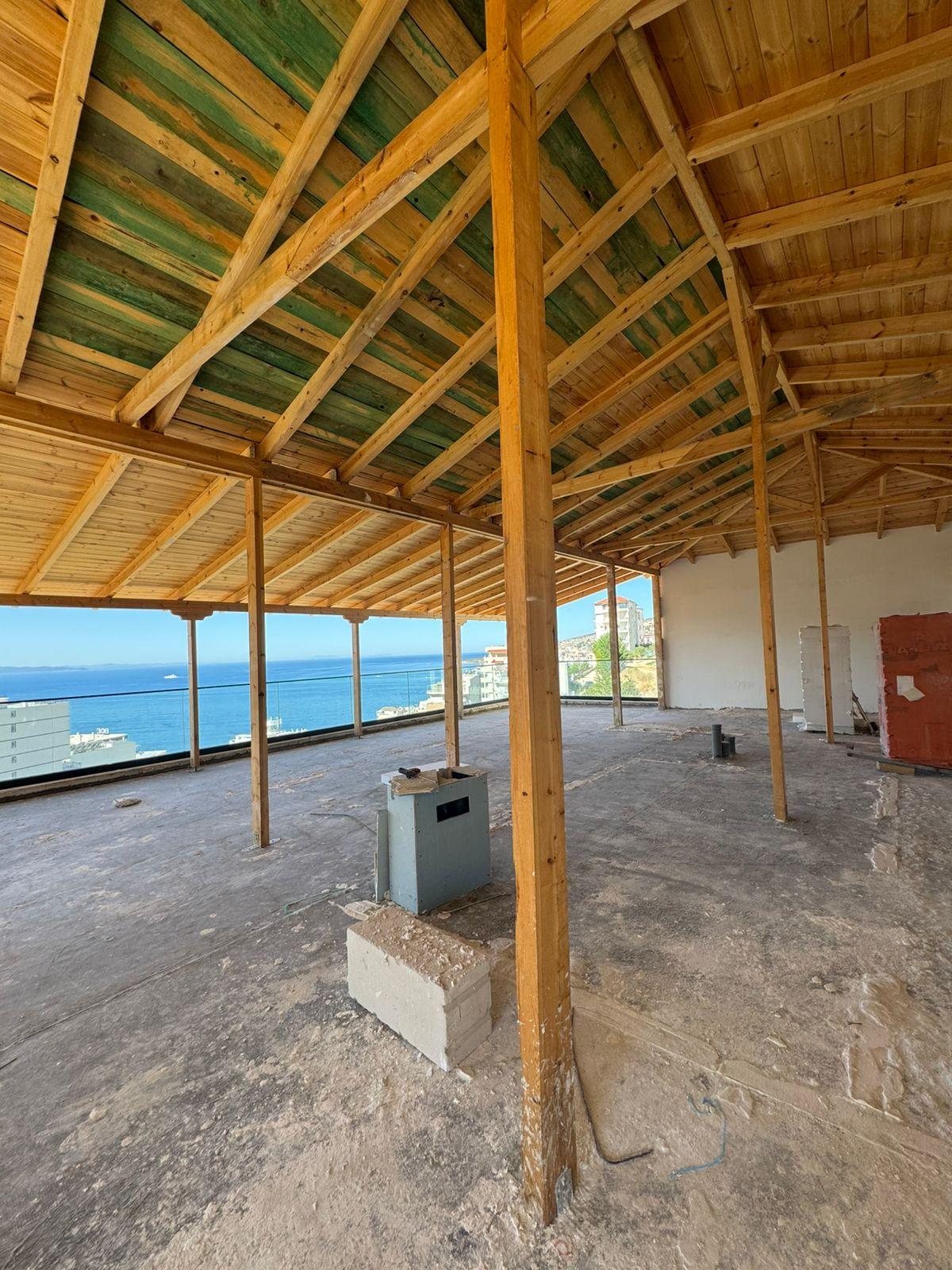 Seaview Penthouse for Sale in Saranda - Panorama Street, Steps from the Sea