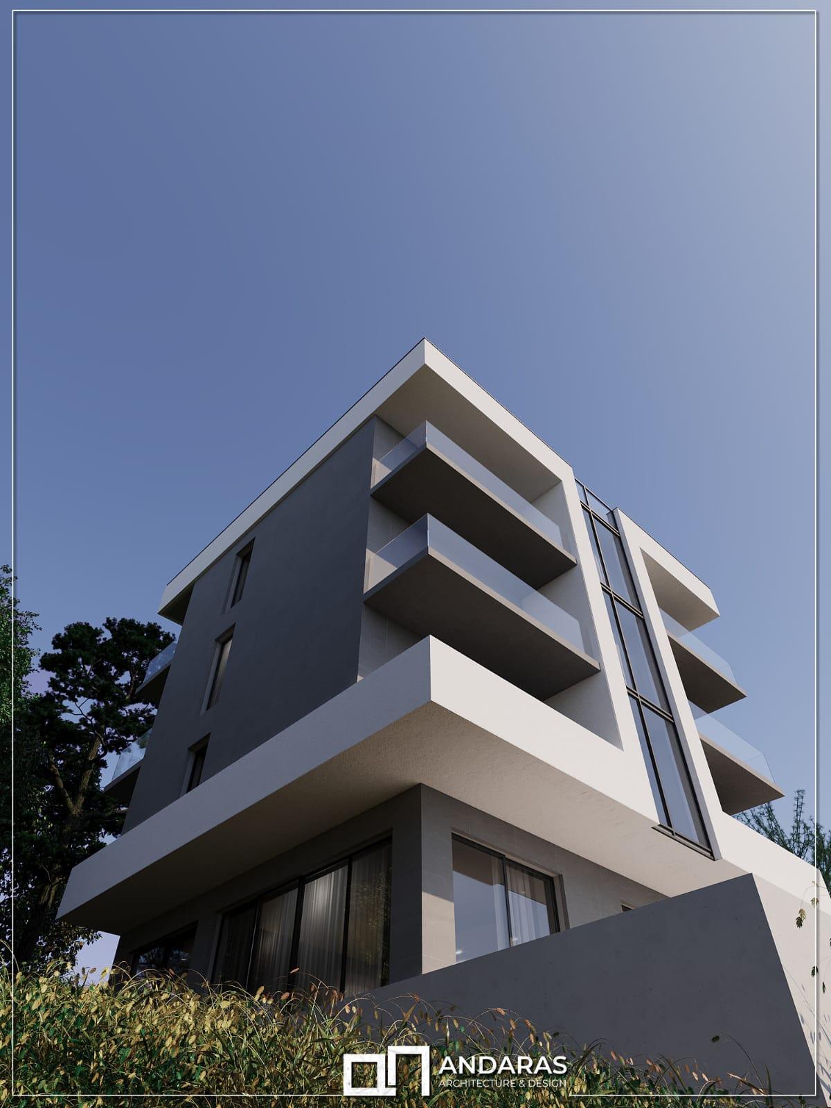 Seaview 1+1 Apartment for Sale in Saranda – New Build, Second Floor with Elevator