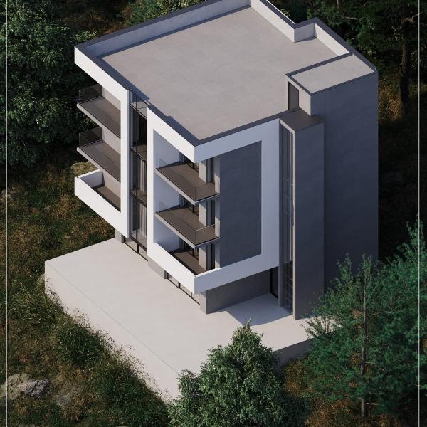 Seaview 1+1 Apartment for Sale in Saranda – New Build, Second Floor with Elevator