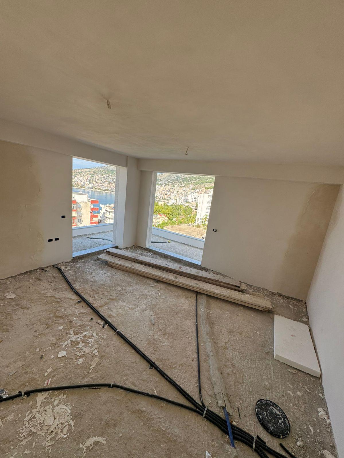 Seaview 1-Bedroom Apartment for Sale in Saranda – 76 m², 3rd Floor, New High-Quality Building, €150,000