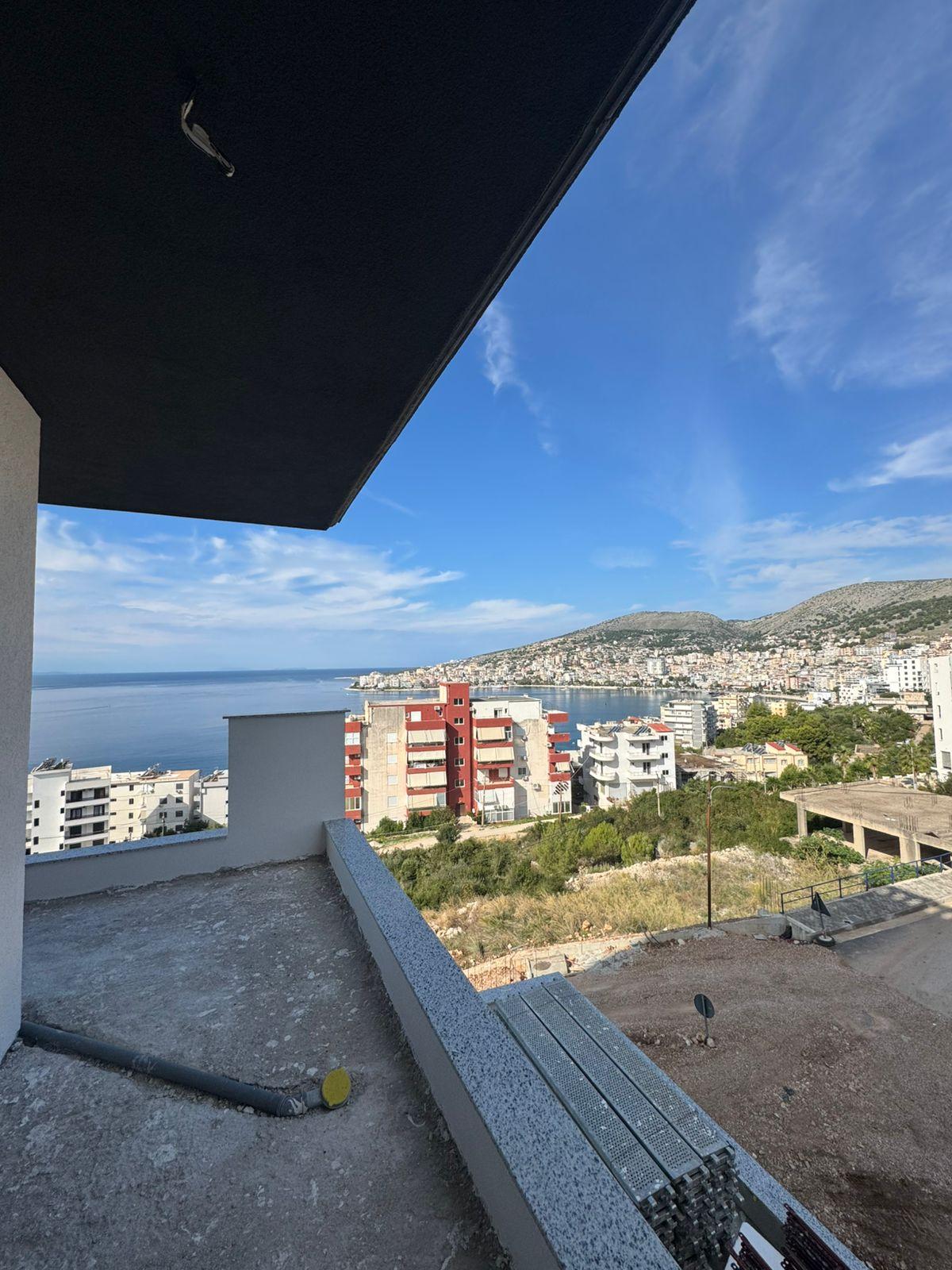 Seaview 1-Bedroom Apartment for Sale in Saranda – 76 m², 3rd Floor, New High-Quality Building, €150,000
