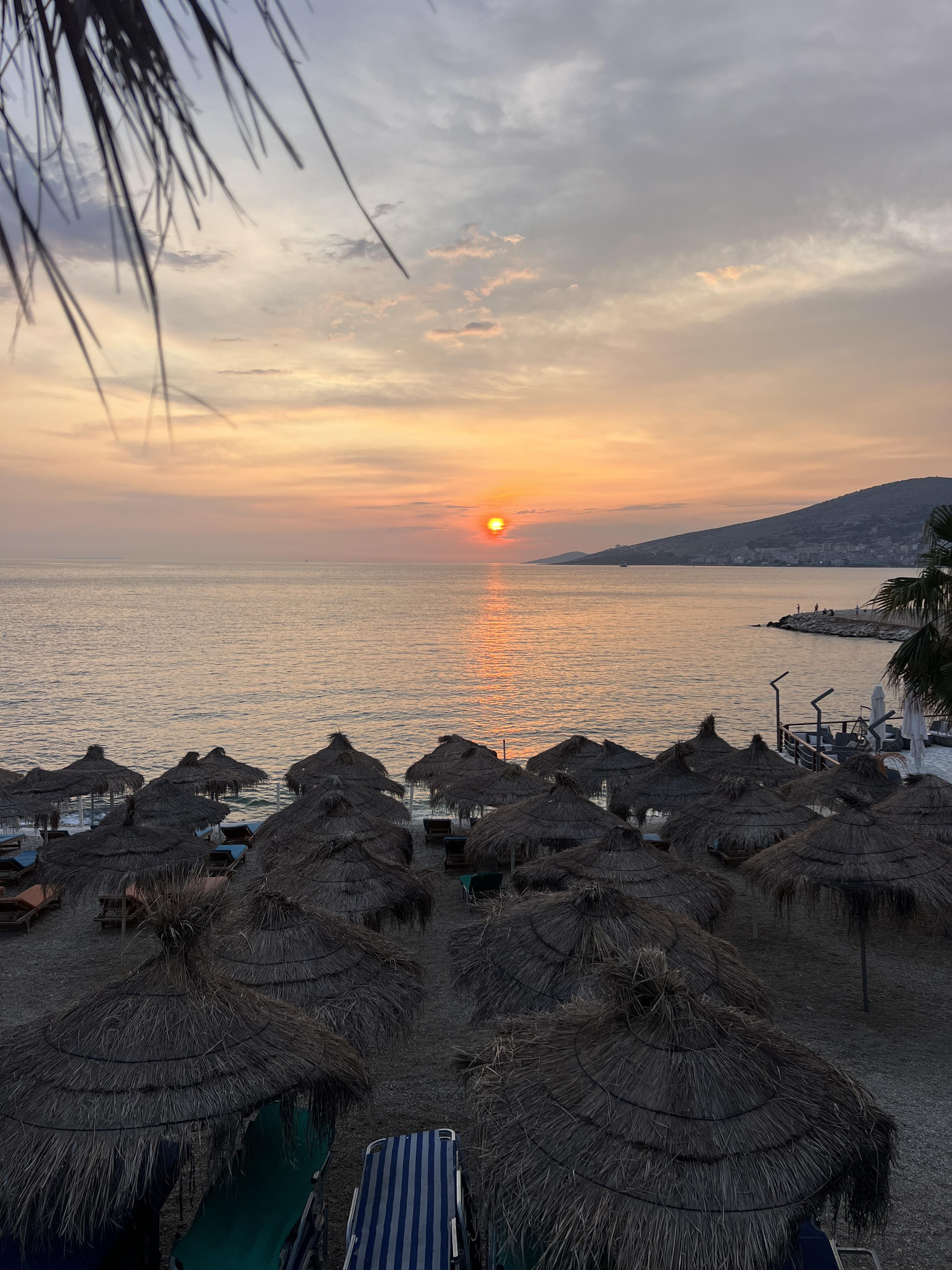 Seafront Beach Bar Property for Rent in Saranda – 1200m² with Direct Sea Access