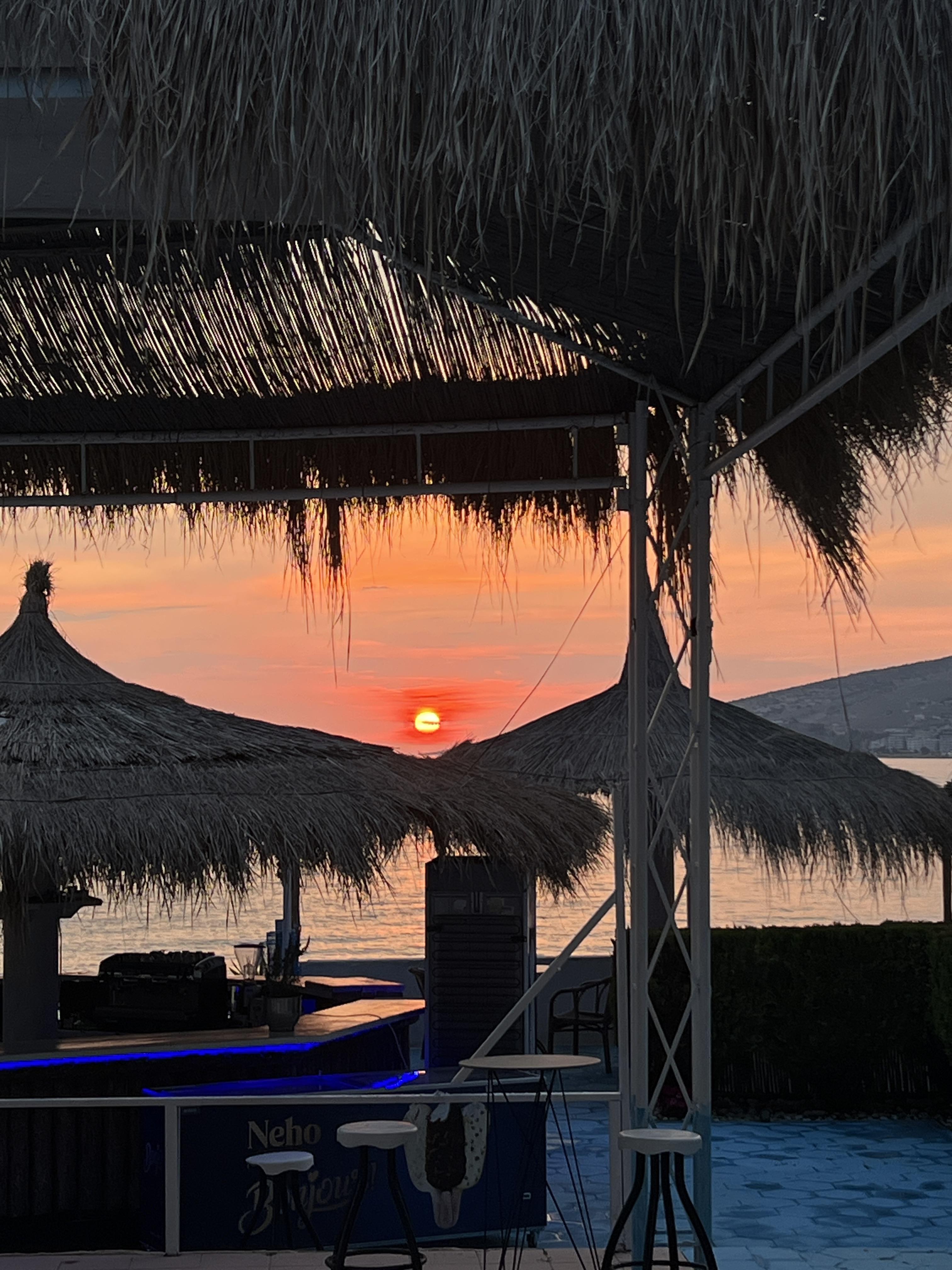 Seafront Beach Bar Property for Rent in Saranda – 1200m² with Direct Sea Access