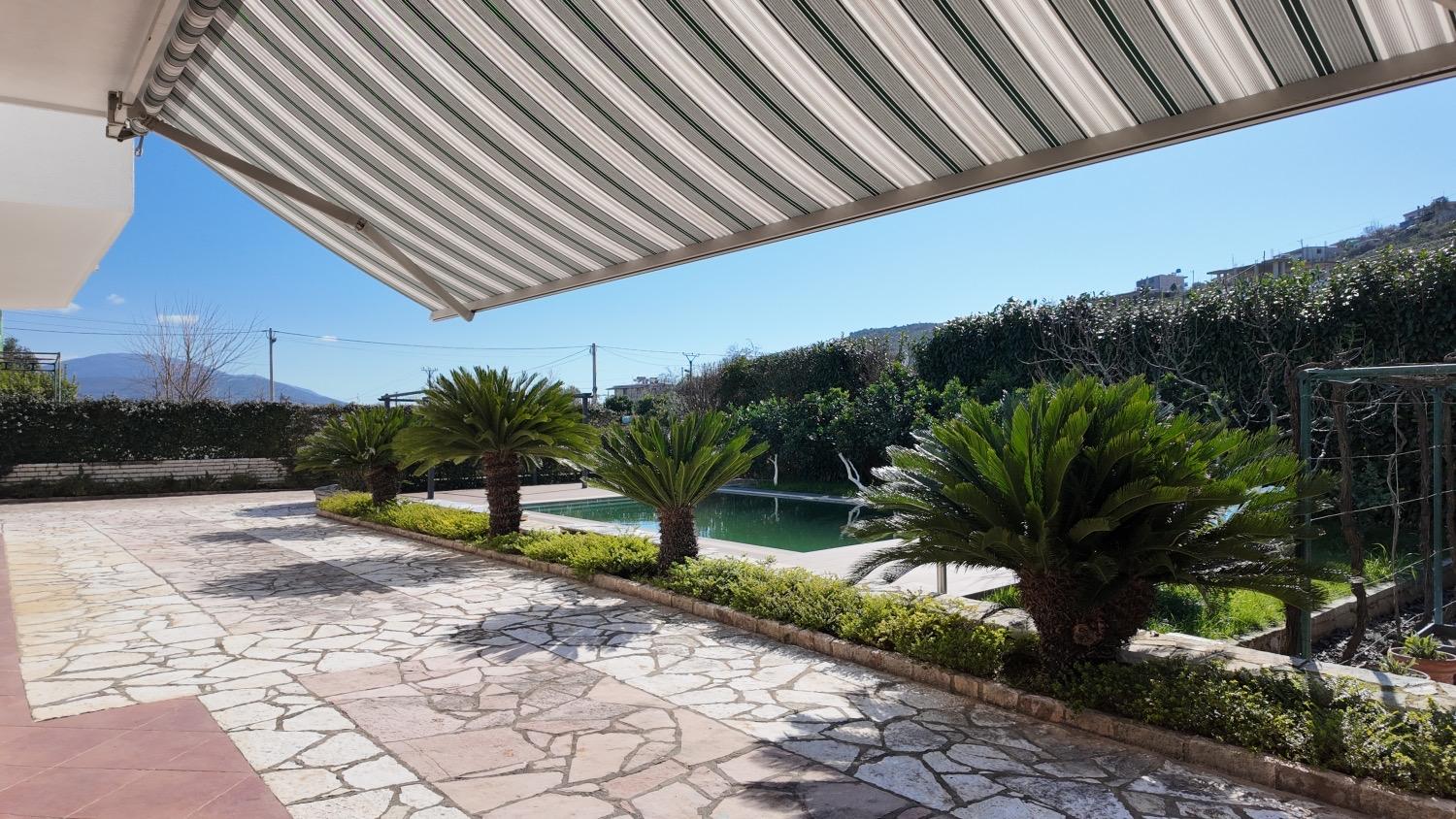 Seaview Villa With 12 Rooms for Sale in Saranda, Albania – Large Estate with Pool and Service Area