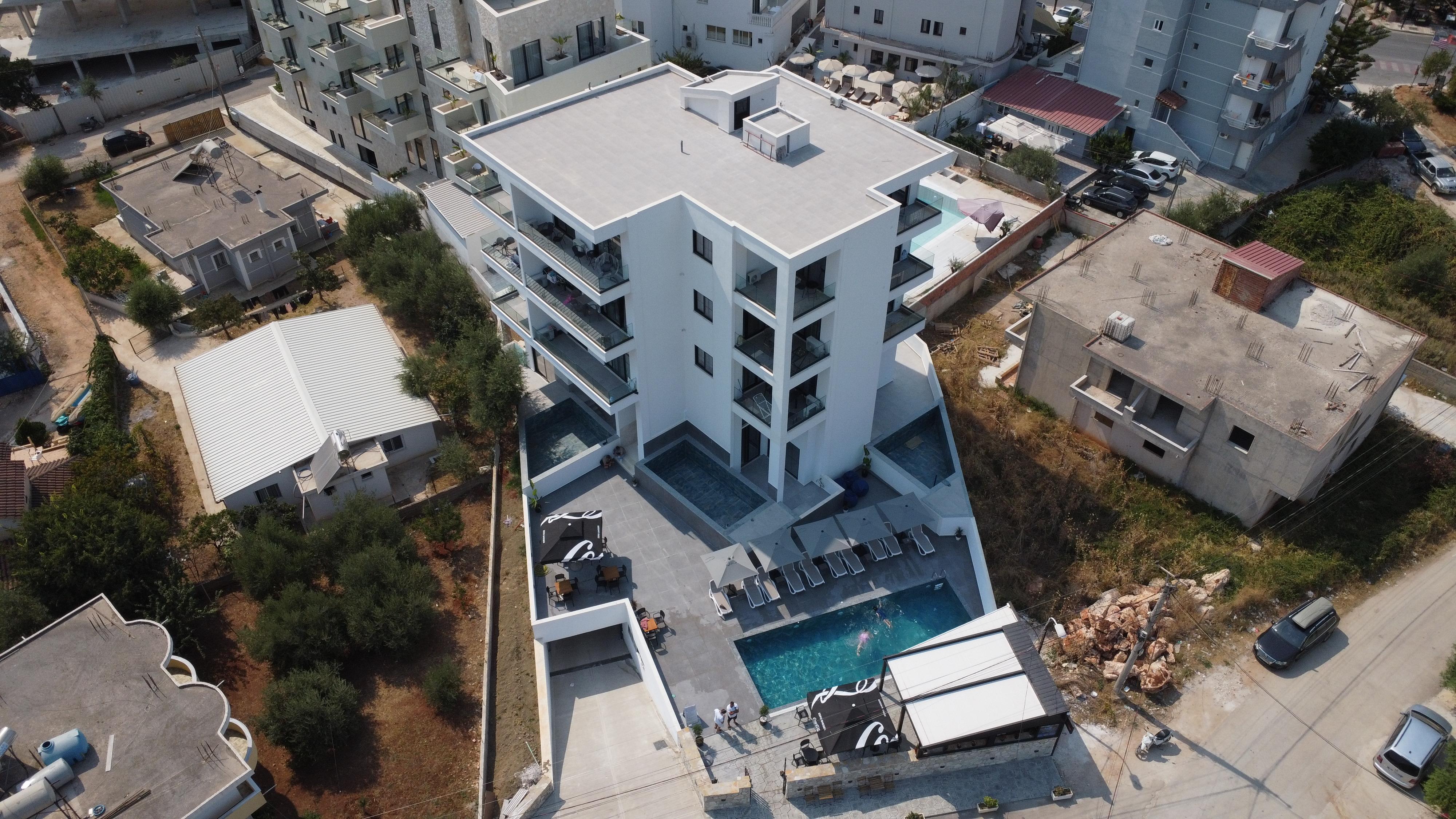 Luxury Duplex for Sale in Ksamil – New Building, Pool, Near Beach, 134.8m²