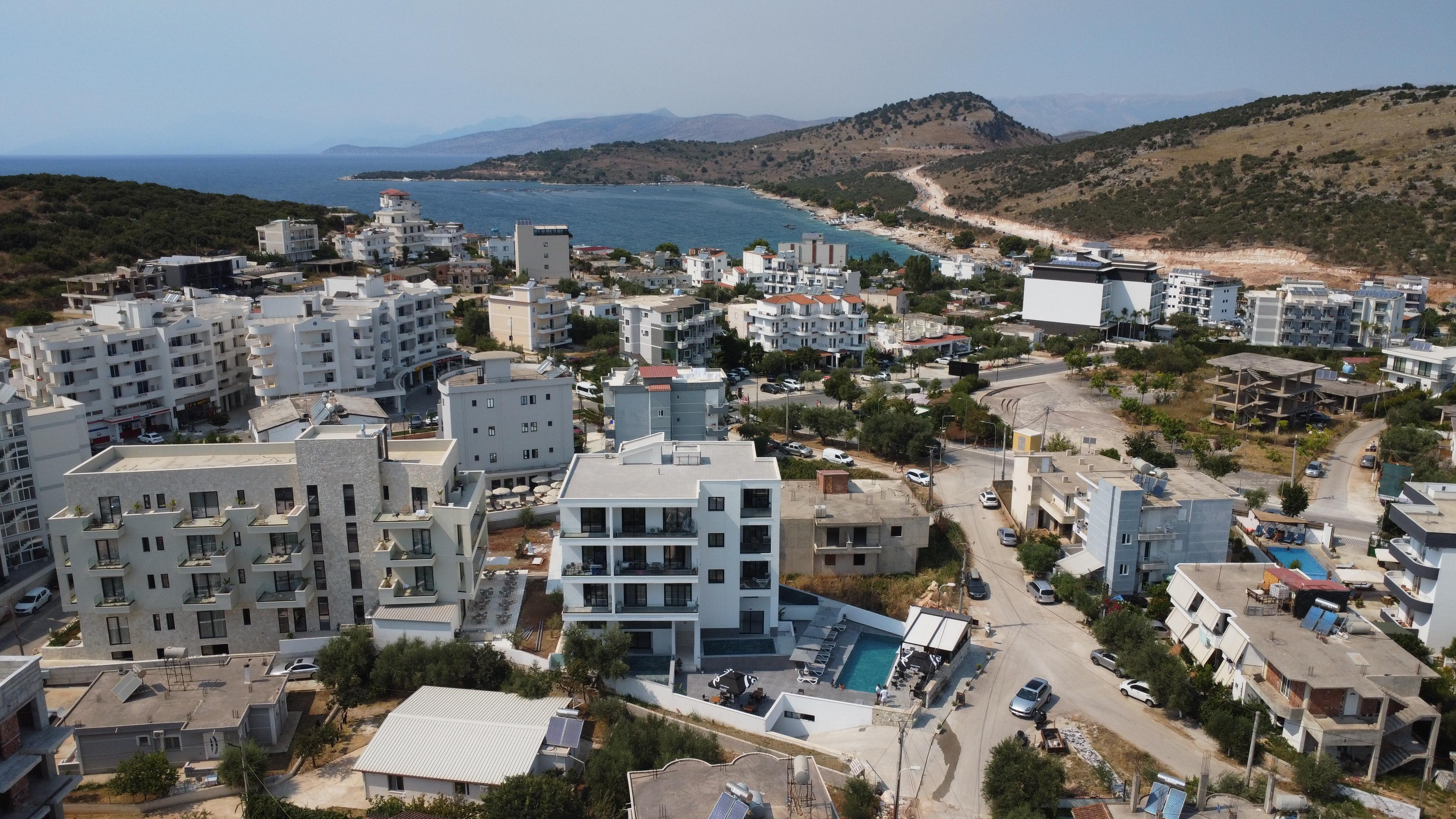 Luxury Duplex for Sale in Ksamil – New Building, Pool, Near Beach, 134.8m²