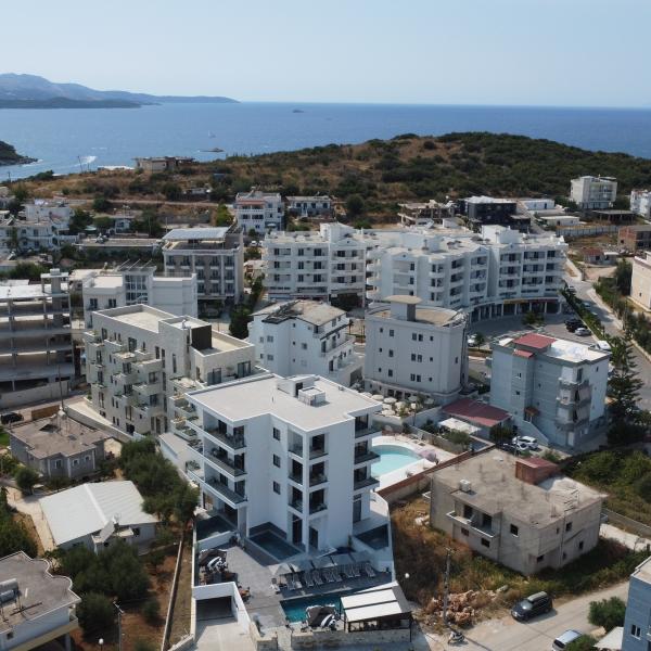 Luxury Duplex for Sale in Ksamil – New Building, Pool, Near Beach, 171.8m²