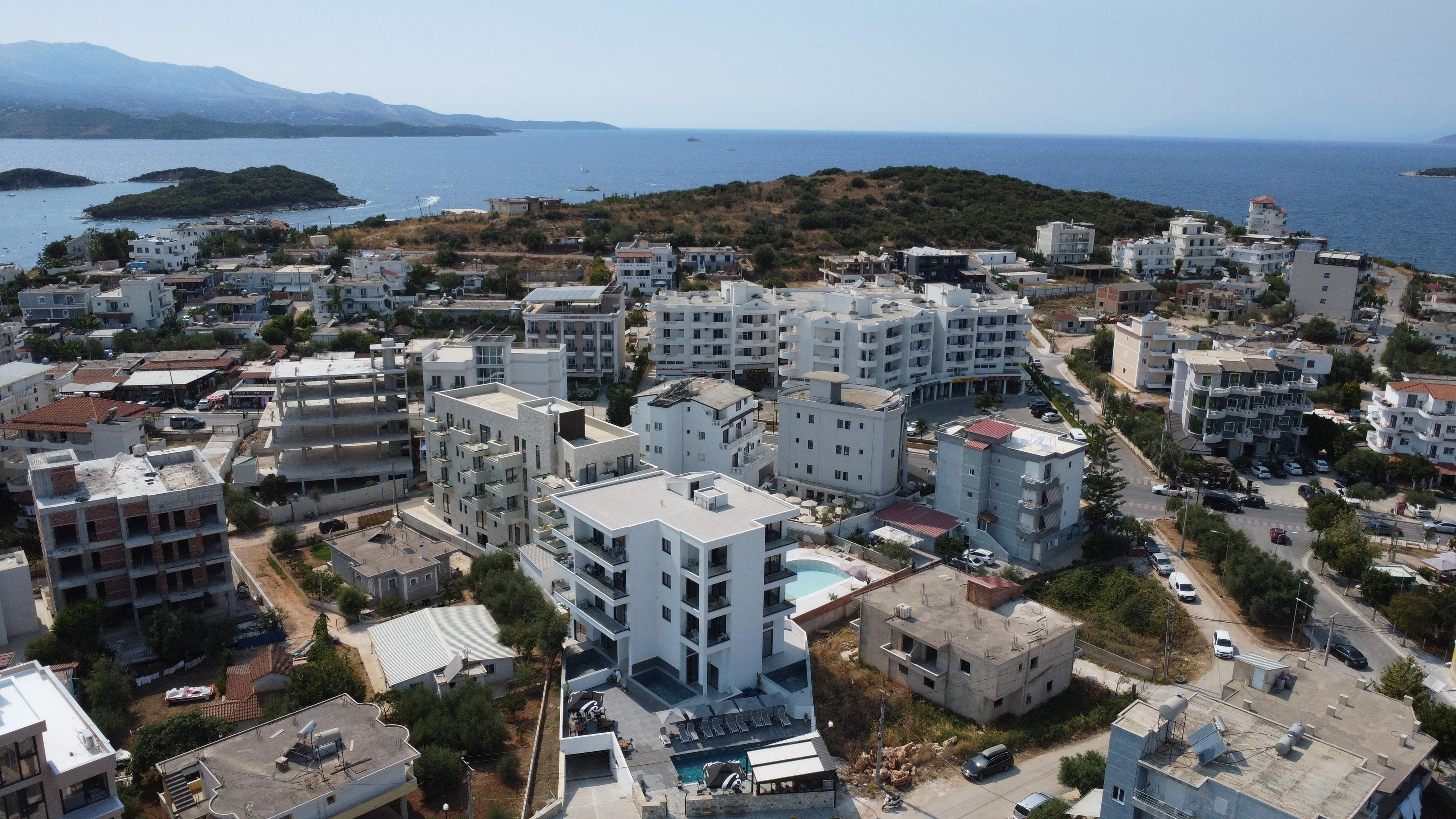 Luxury Duplex for Sale in Ksamil – New Building, Pool, Near Beach, 171.8m²
