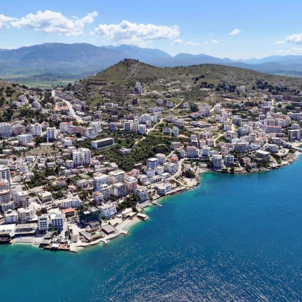 Land with Sea View for Sale in Saranda – 500 m² with Ownership Certificate