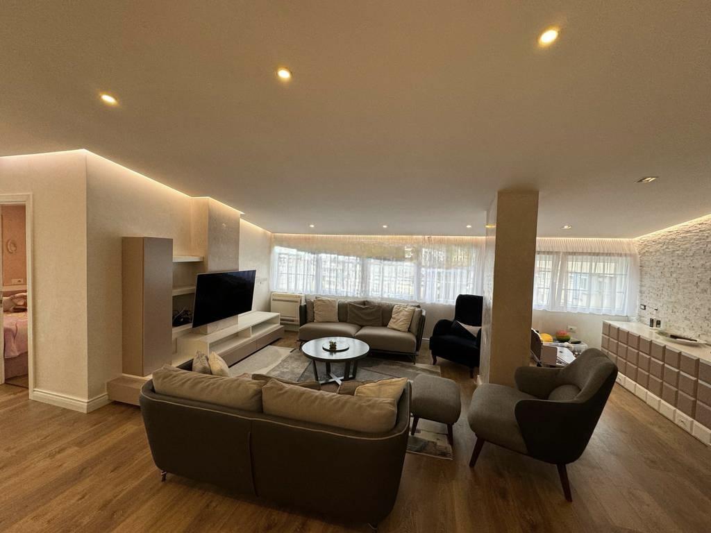 Luxury Penthouse for Sale in Fresk, Tirana – 184 m² with Panoramic Veranda and 2 Parking Spaces
