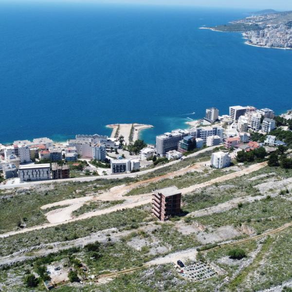 Land for Sale in Saranda near Lëkursi Castle – 303 m² with Panoramic Sea View
