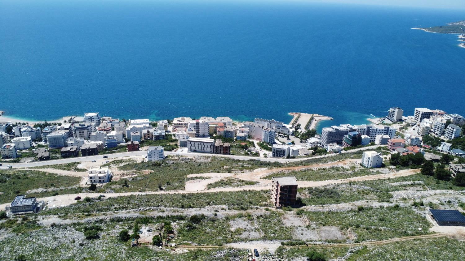 Land for Sale in Saranda near Lëkursi Castle – 303 m² with Panoramic Sea View