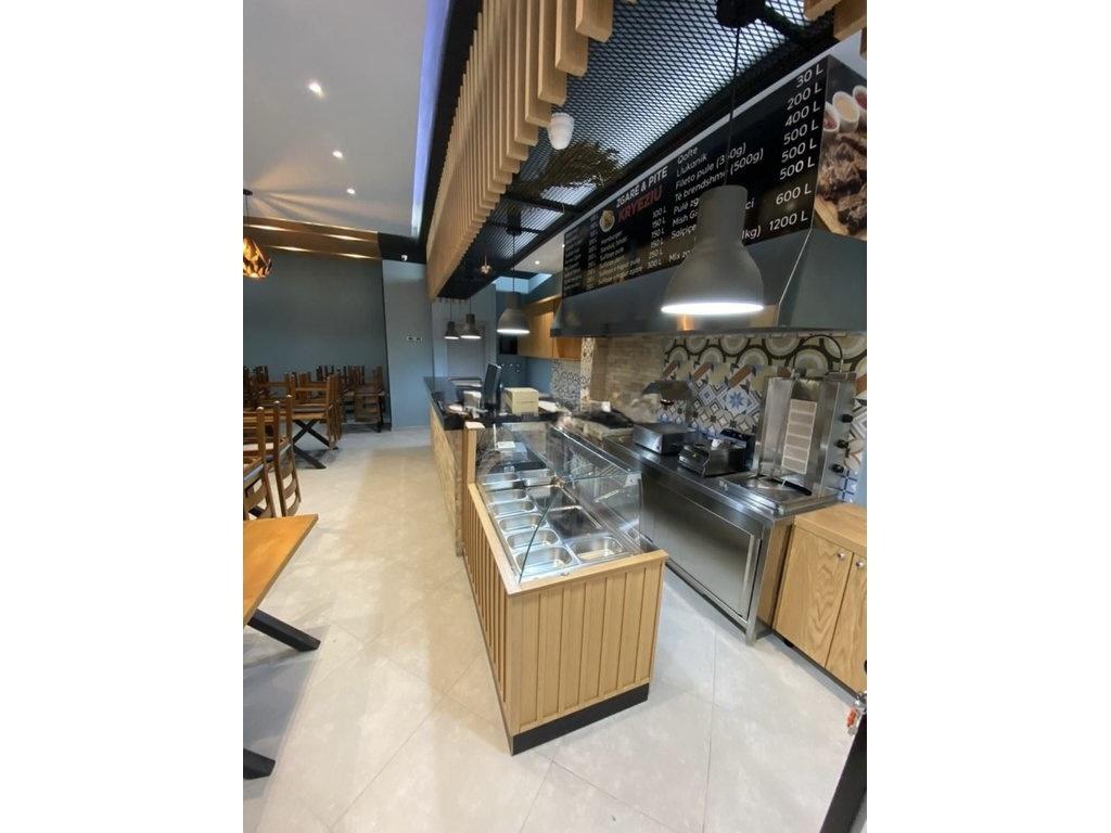 Active Fast Food Business for Sale in Astir, Tirana – 70.3 m² Ground Floor Commercial Space
