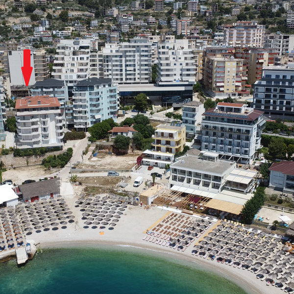 Spacious 2+1 Apartment for Sale in Saranda – New Building, 120m from the Beach
