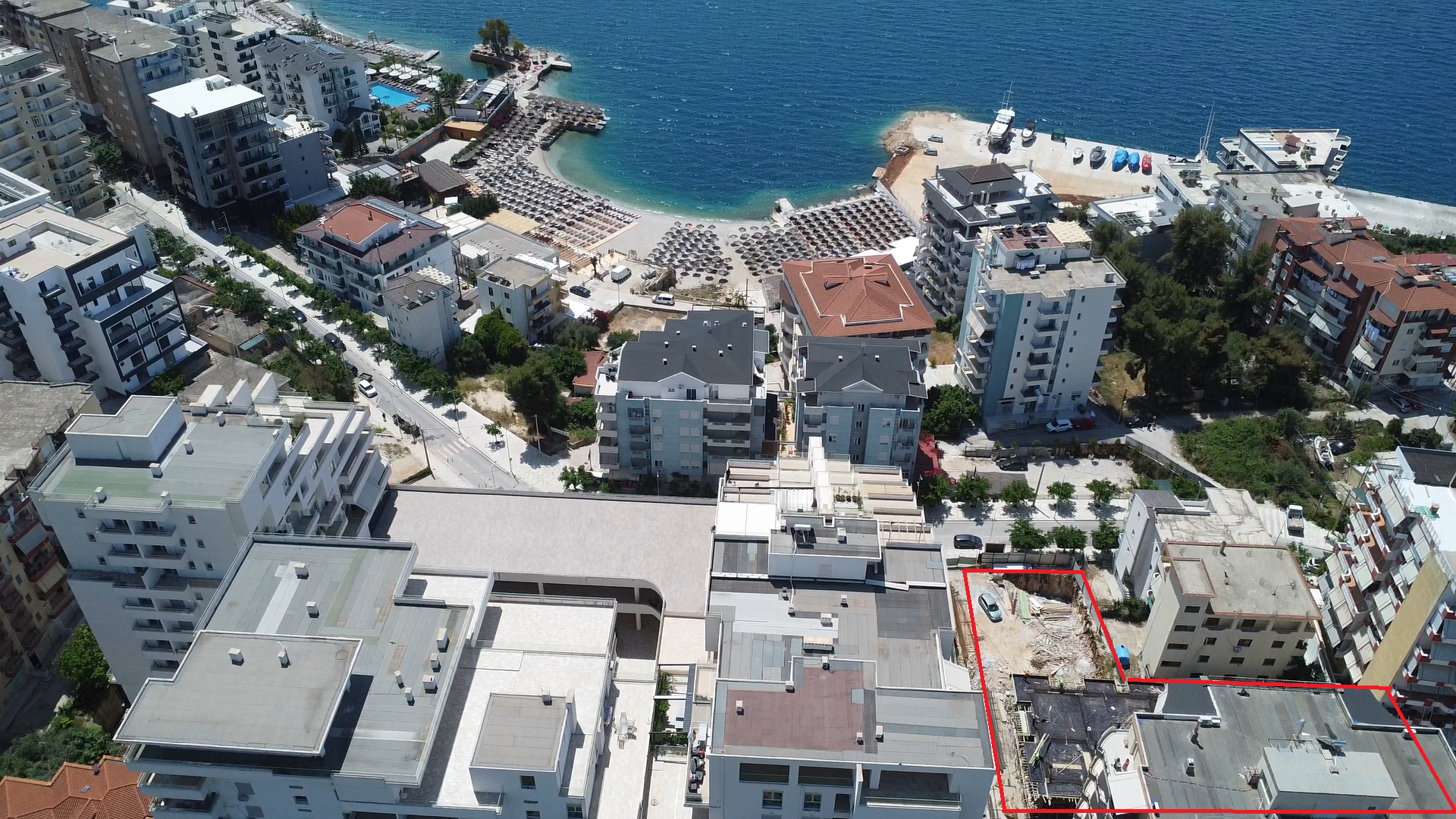 1-Bedroom Apartment for Sale in Saranda – Mitat Hoxha Street, 100m from the Sea