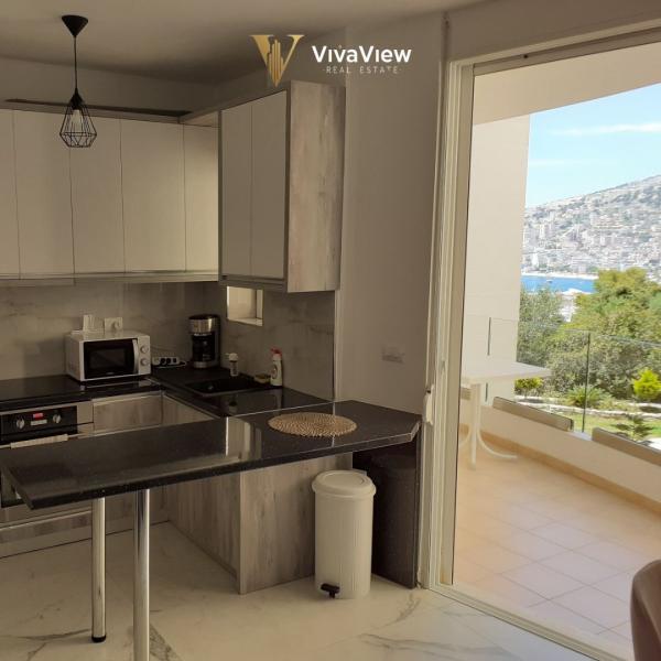 Apartament 2+1 na sprzedaż w Sarandzie z widokiem na morze.