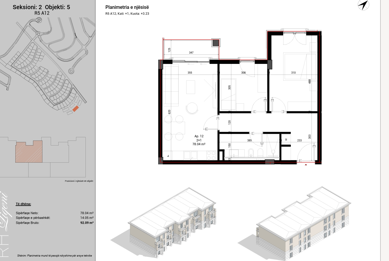 2-bedroom apartment for sale in Tiranë, Albania – photo 3