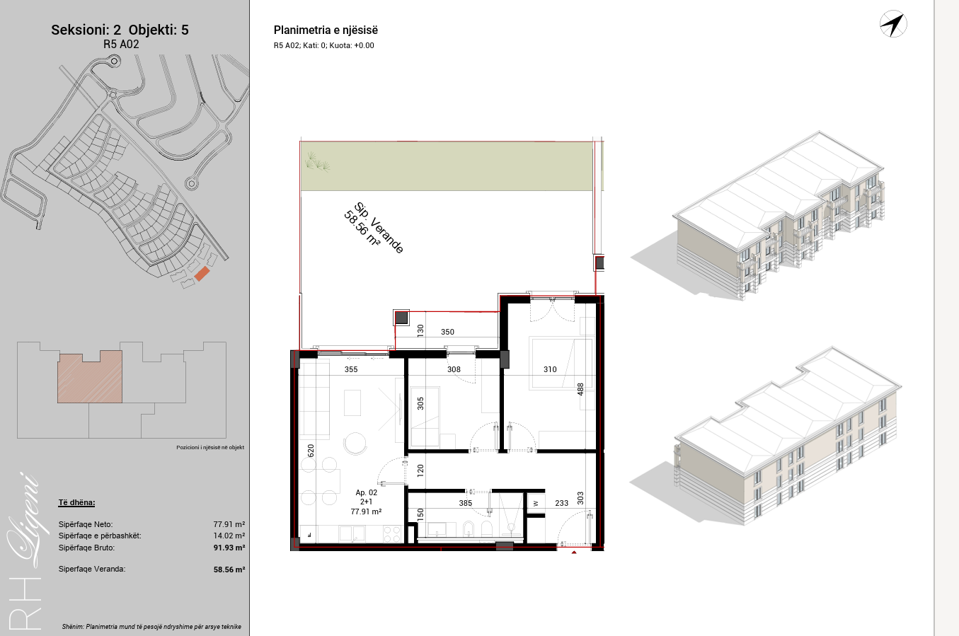 2-bedroom apartment for sale in Tiranë, Albania – photo 3