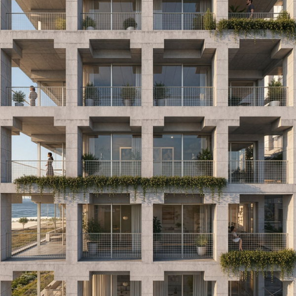 1+1 Apartment for Sale in Three Gardens Residence, Qerret | 75.5 m² | Ground Residential Floor