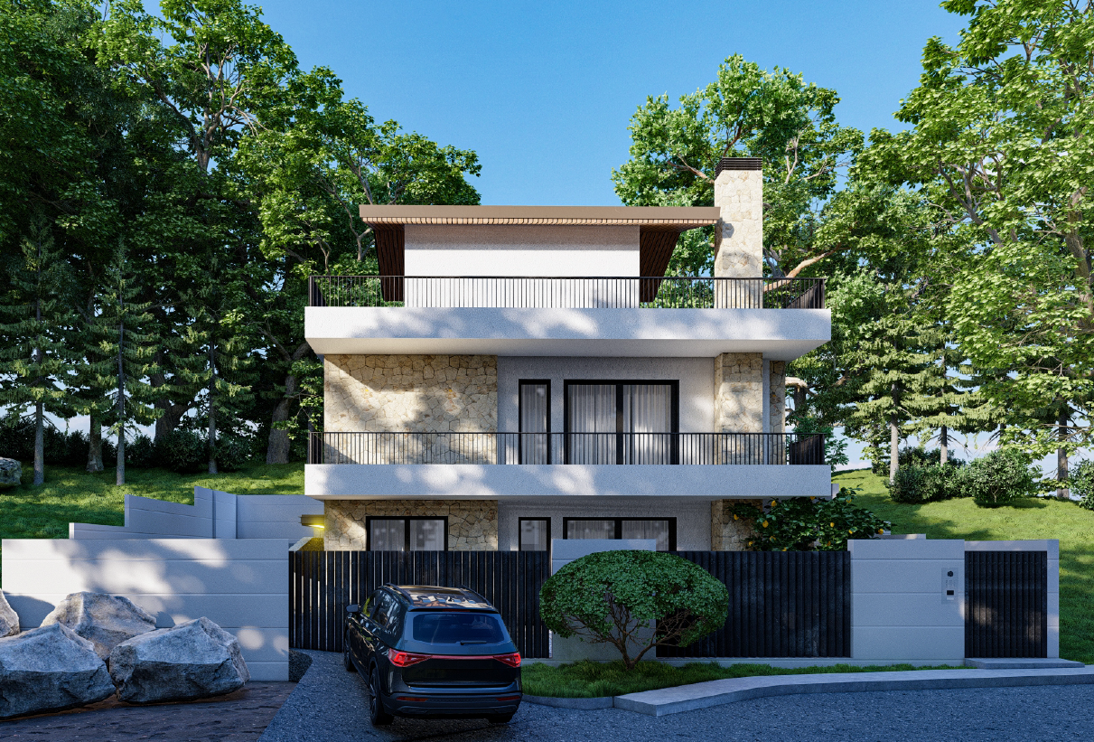 Private Villa for Sale in Saranda , Albania  – With Swimming Pool & Property Surrounded by Nature