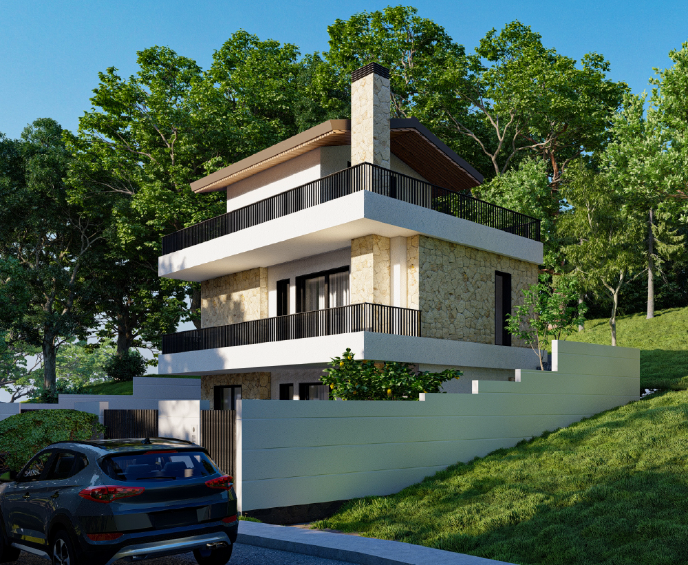 Private Villa for Sale in Saranda , Albania  – With Swimming Pool & Property Surrounded by Nature