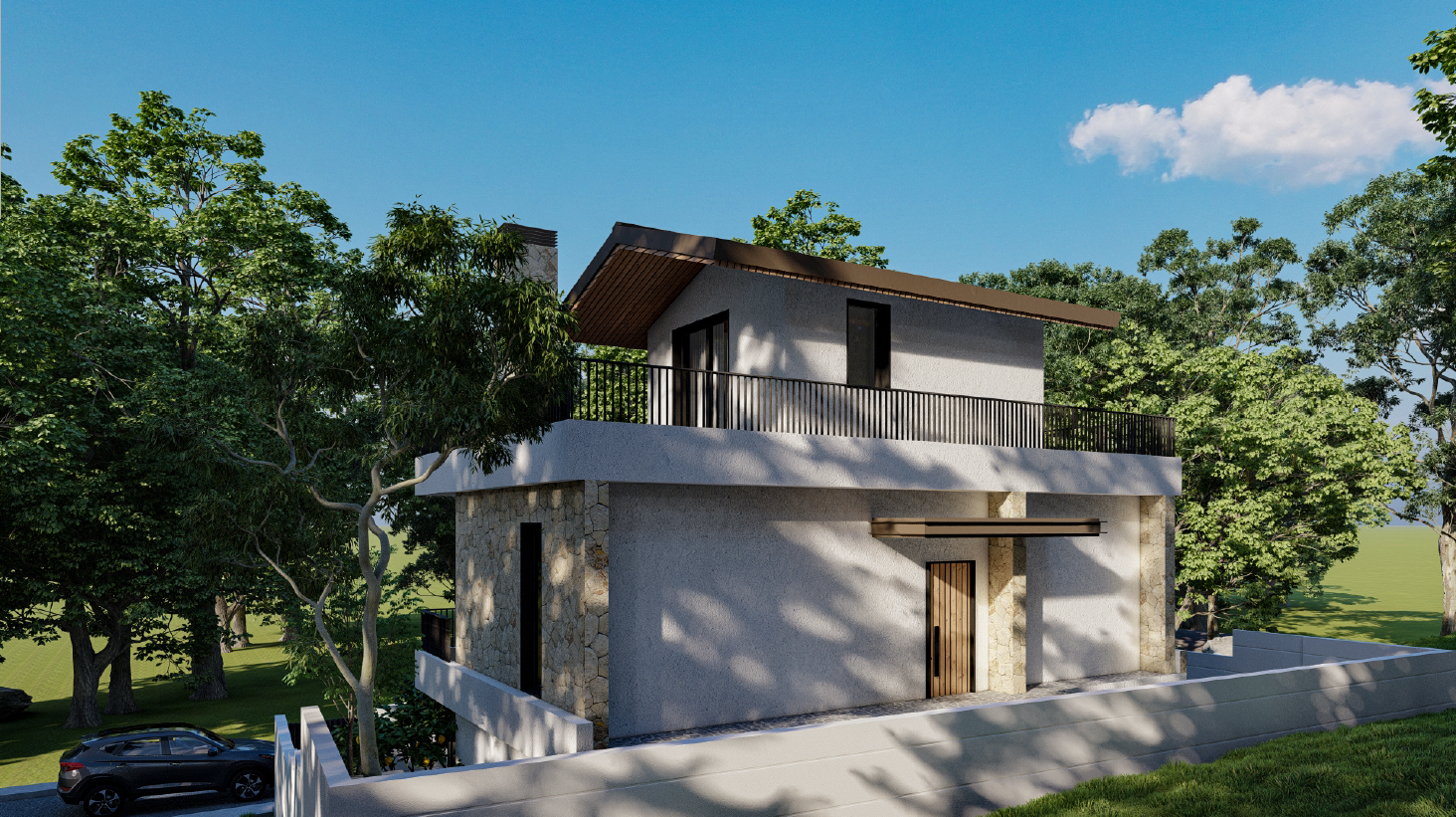 Private Villa for Sale in Saranda , Albania  – With Swimming Pool & Property Surrounded by Nature