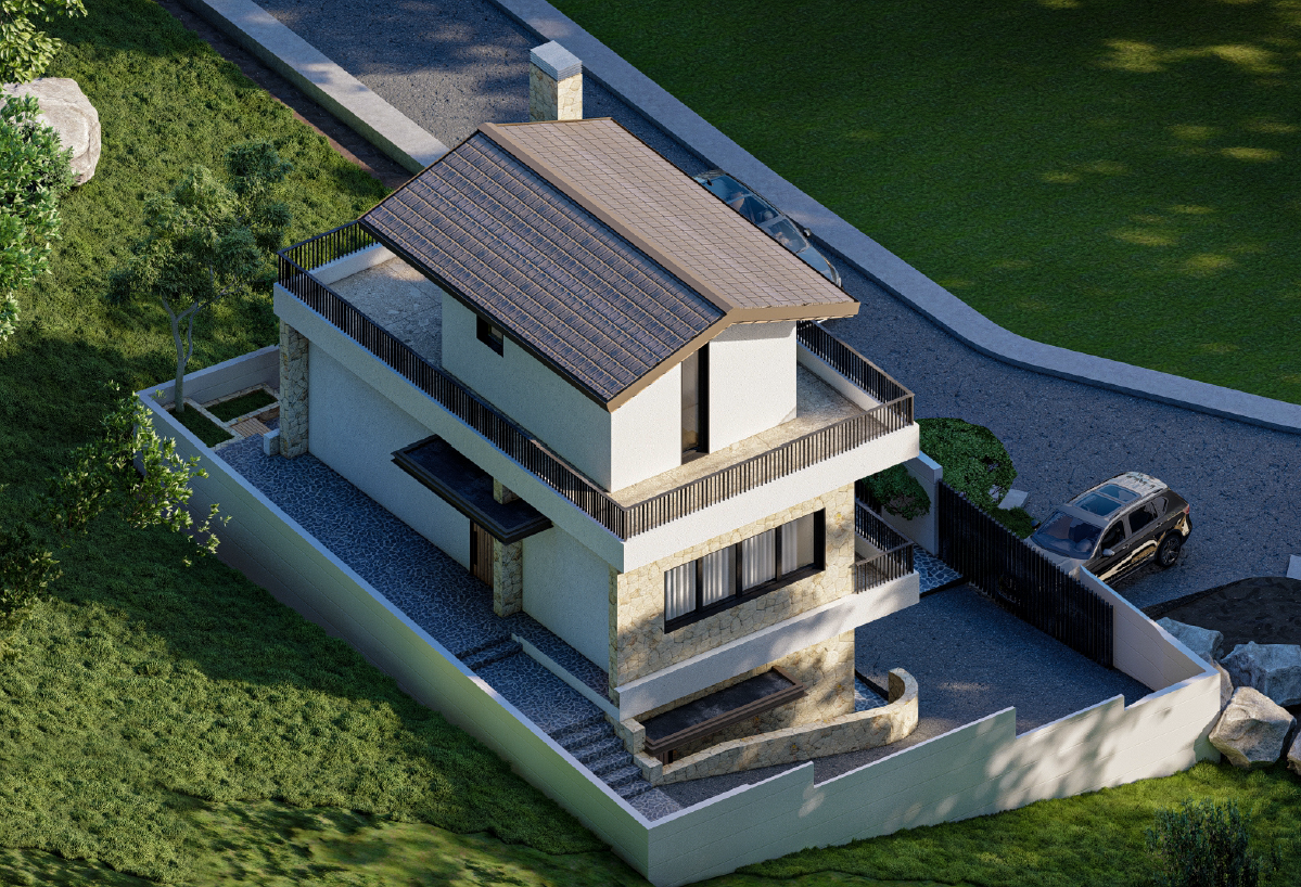 Private Villa for Sale in Saranda , Albania  – With Swimming Pool & Property Surrounded by Nature