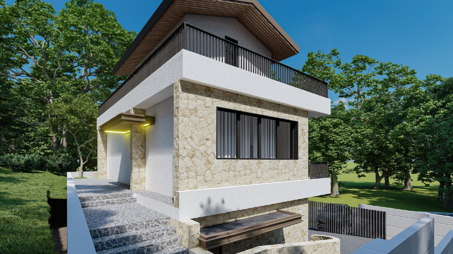 Private Villa for Sale in Saranda , Albania  – With Swimming Pool & Property Surrounded by Nature