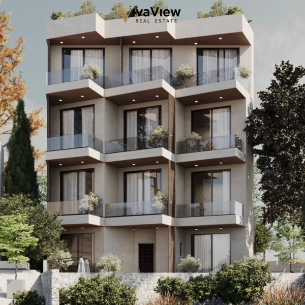 Penthouse de luxe à Ksamil – 162m² | Plan 1+1, terrasse et piscine