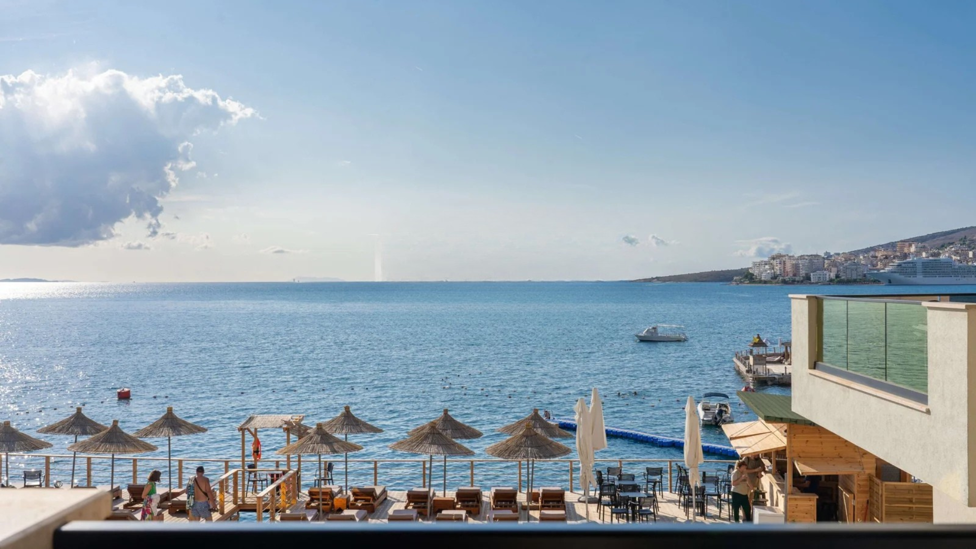 New 2+1 Seaview Apartment for Sale at Gold Residence, Saranda – 91.5m², 2 Bathrooms