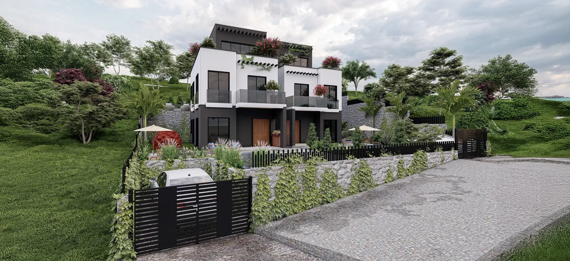 Vila Luksoze White Residence