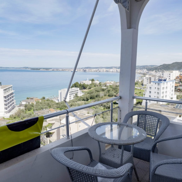 2+1+2 Apartment for Sale in Uji i Ftohtë, Vlorë | 104.44 m² | Panoramic View
