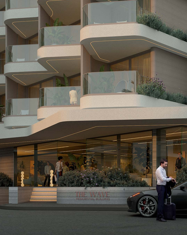 2-Bedroom Apartment with Sea View – 3rd Floor, The Wave