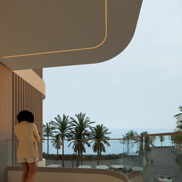 2-Bedroom Apartment with Sea View – 4th Floor, The Wave