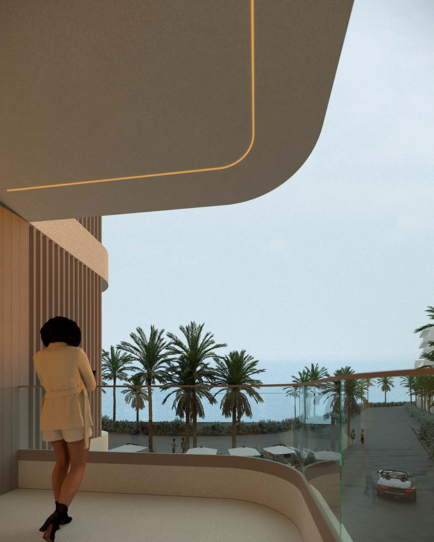 2-Bedroom Apartment with Sea View – 3rd Floor, The Wave