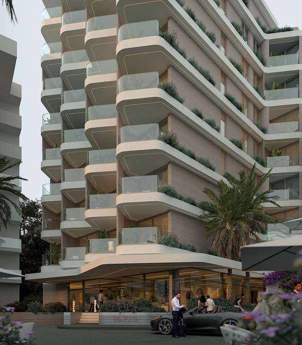 2-Bedroom Apartment with Sea View – 3rd Floor, The Wave