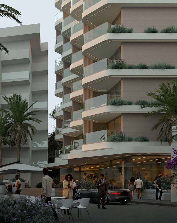 2-Bedroom Apartment with Sea View – 3rd Floor, The Wave